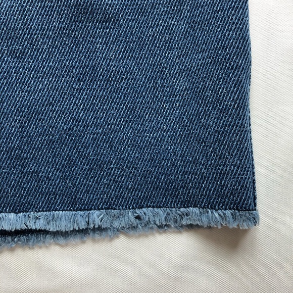 Current Elliott The Zip Fray Mini Denim Skirt - Picture 5 of 13